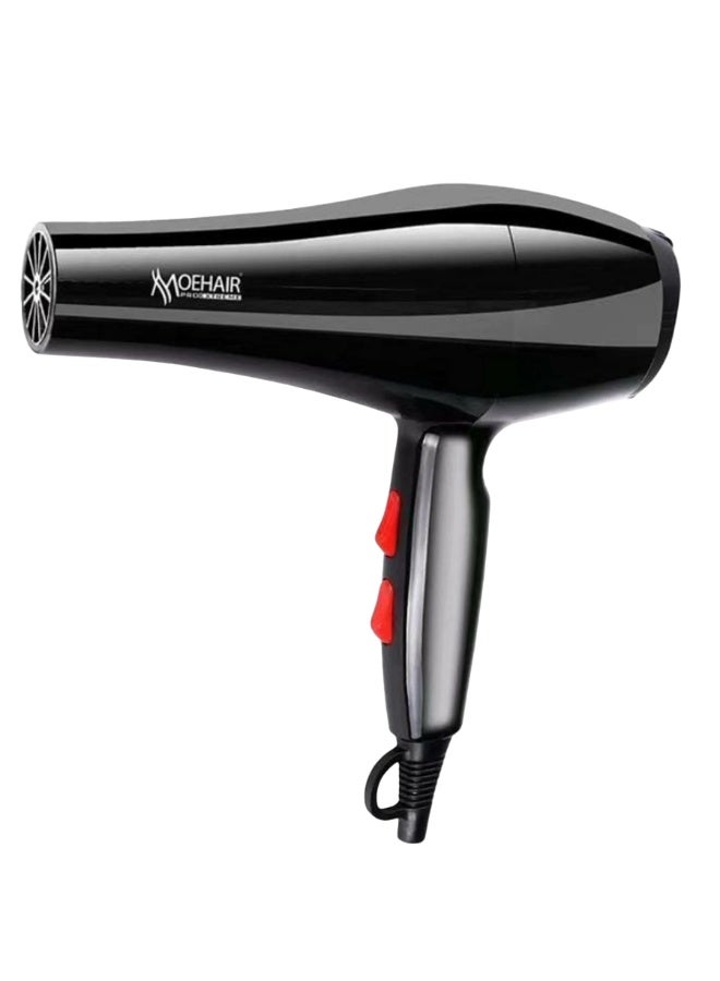 MoeHair MO-7127 Professional Hair Dryer for Women, 2200W DC Motor, Hot & Cold Air with True Cool Shot, 3 Heat & 2 Speed Settings, Diffuser & Slim Concentrator for Fast Salon-Style Drying - Image 1